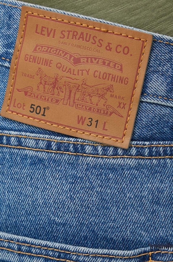Džínové šortky Levi's modrá 36512