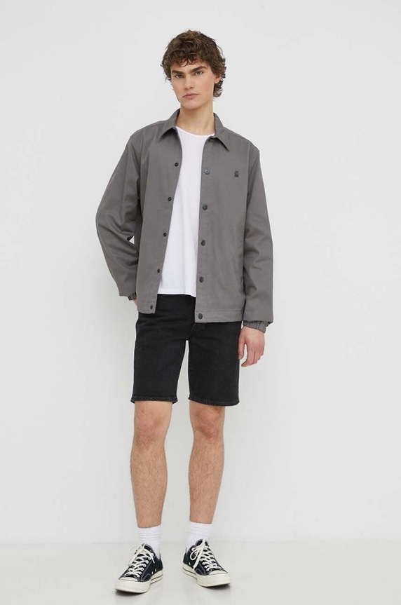 Τζιν σορτς Levi's 36512 μαύρο SS25