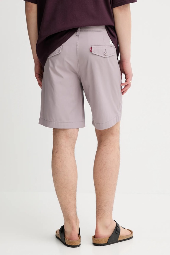 Odzież Levi's szorty bawełniane A4661 fioletowy