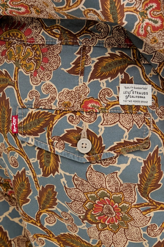 Levi's pantaloni scurti din bumbac multicolor A4661