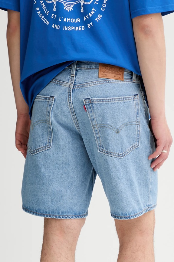 Abbigliamento Levi's pantaloncini di jeans A8461 blu