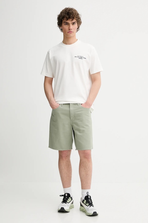 Levi's szorty jeansowe A8461 zielony AA00