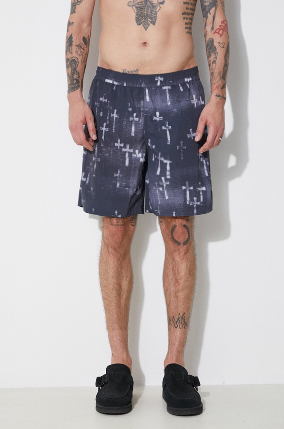 Aries swim shorts Graveyard Board Short black SUAR30100
