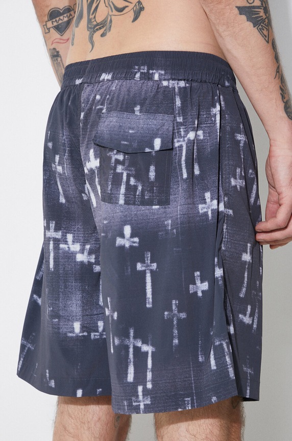 Clothing Aries swim shorts Graveyard Board Short SUAR30100 black