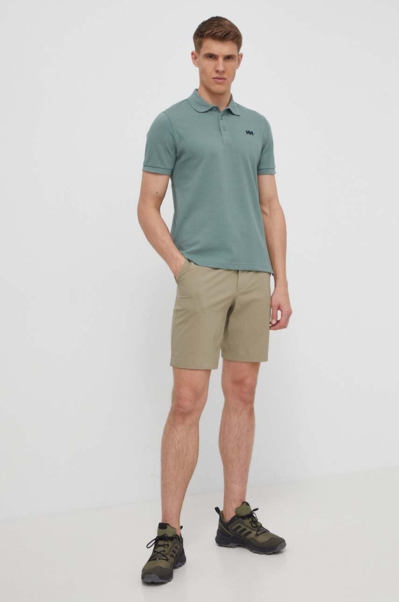 Kratke outdoor hlače Montane Tenacity Lite MTNSH15 zelena SS24