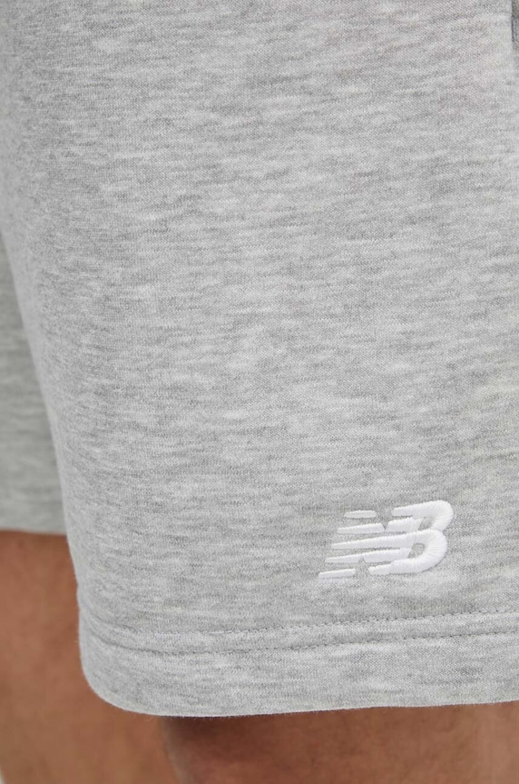 Šortky New Balance Sport Essentials sivá MS41520AG