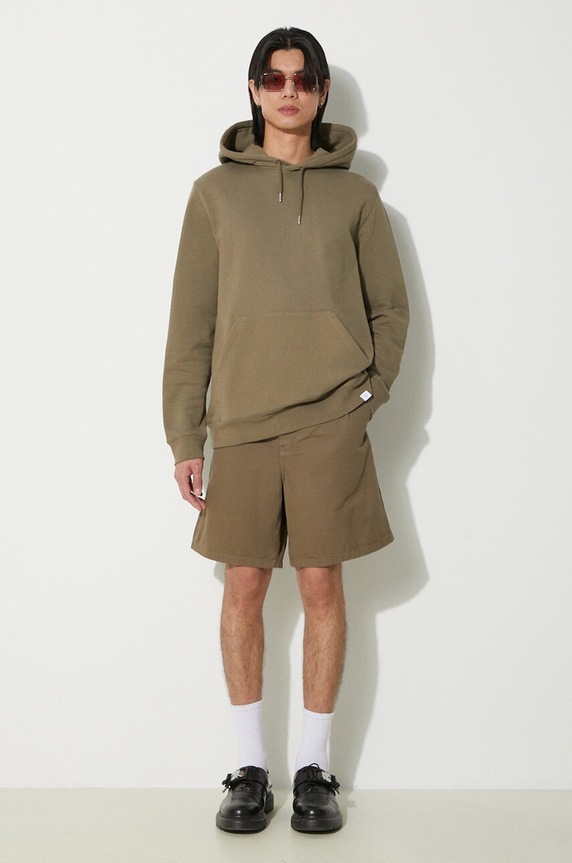 Norse Projects pantaloni scurti din bumbac Aros Regular Organic N35.0597.8076 verde SS24