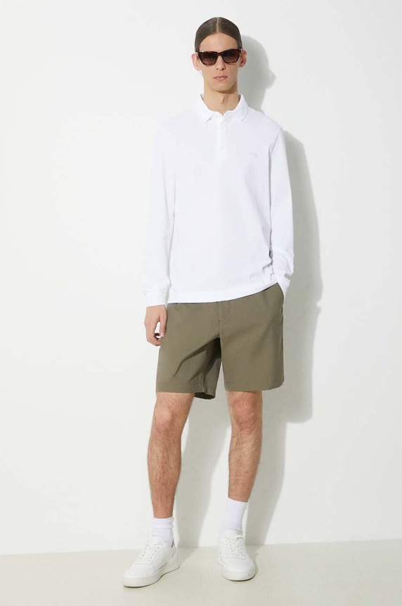 Norse Projects szorty Ezra Relaxed Solotex N35.0603.8076 zielony SS24