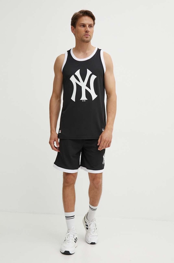 47 brand rövidnadrág MLB New York Yankees BB017PMBSEY617750JK fekete SS24