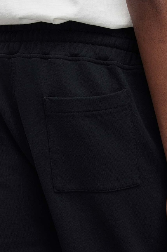AllSaints pantaloncini in cotone UNDERGROUND SWEATSHO nero MG256Y