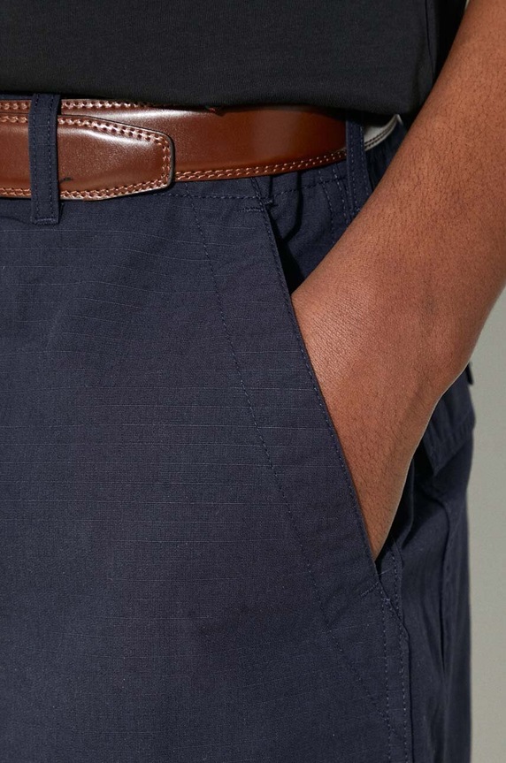 Pamučne kratke hlače Engineered Garments Fatigue Short OR271.CT114 mornarsko plava