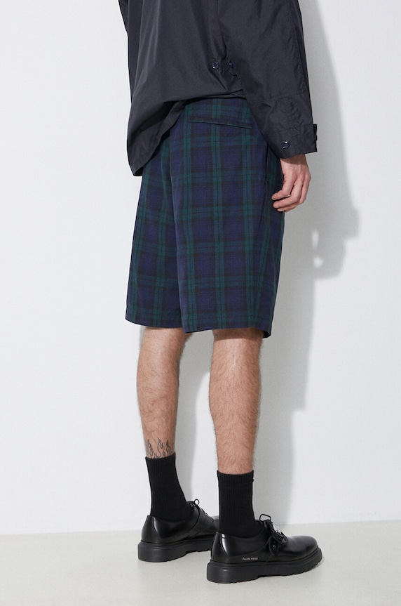 Odjeća Lanene kratke hlače Engineered Garments Sunset OR268.ZT193 mornarsko plava