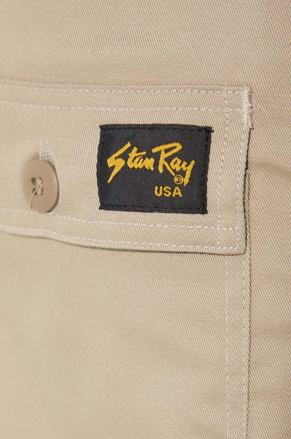 Stan Ray cotton shorts Fatigue SS19.5500 beige