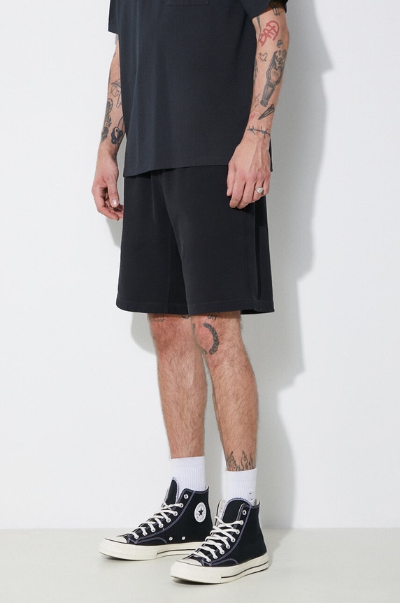 Gramicci pantaloncini in cotone Classic Gramicci Sweatshort nero G4SU.P147