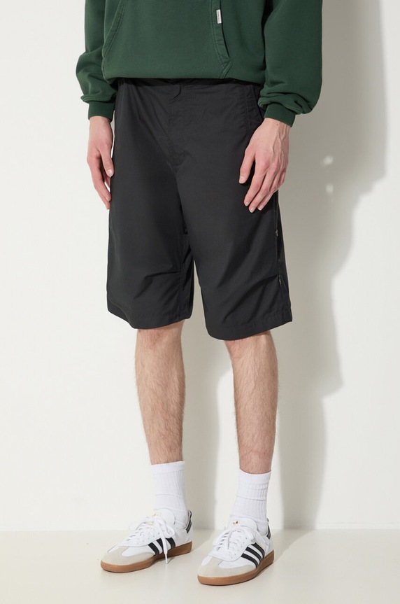 Kraťasy Maharishi Maha Tiger Loose Snoshorts černá 5099.BLACK