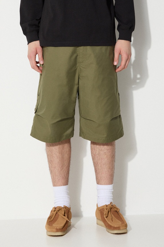Maharishi pantaloni scurti Original Dragon Loose Snoshorts panza verde 5070.OLIVE