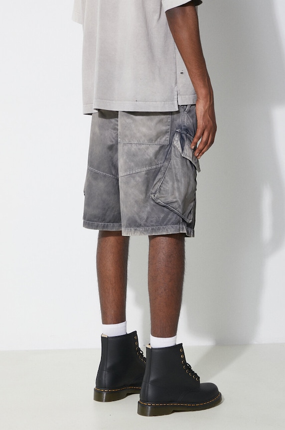 Odzież Maison MIHARA YASUHIRO szorty Rc Twill Cargo Shorts A12PT043 szary