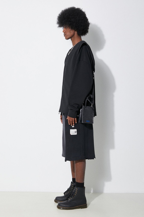 Maison MIHARA YASUHIRO cotton shorts Vertical Switching A12SP563