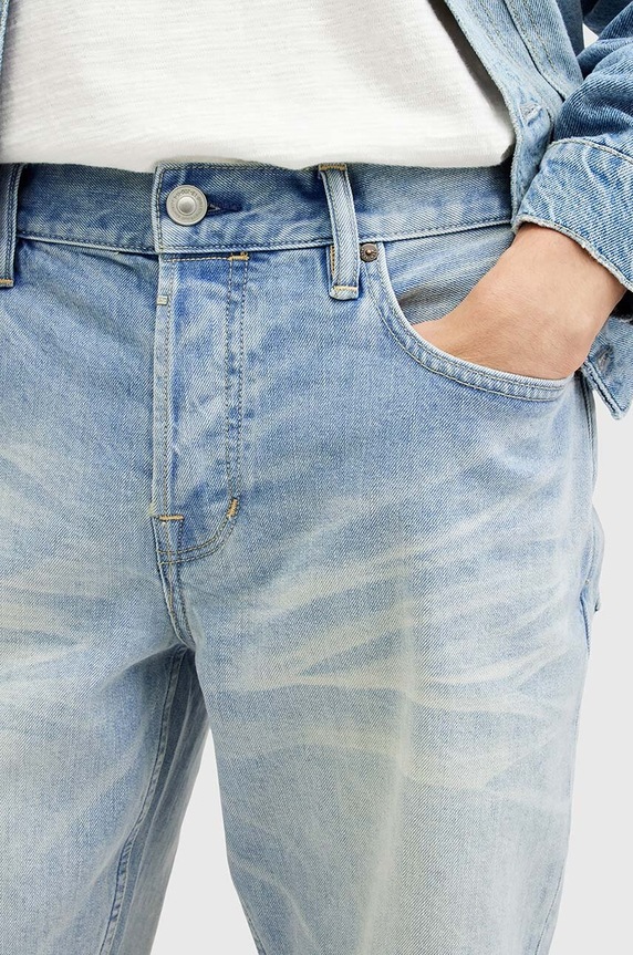 Одежда Джинсовые шорты AllSaints SWITCH SHORT M020TA голубой