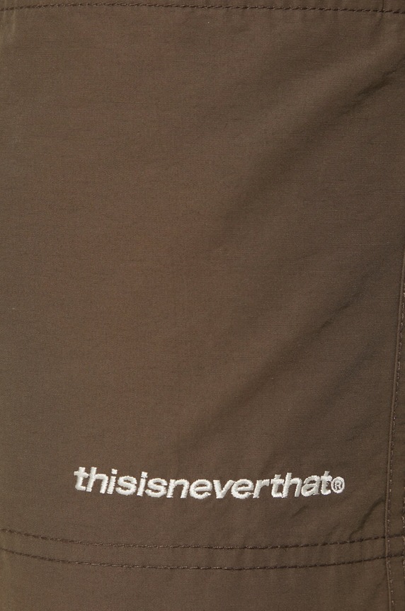 thisisneverthat szorty Hiking Short TN241WSOOS02 brązowy