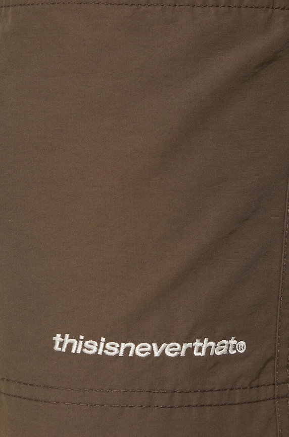 thisisneverthat szorty Hiking Short TN241WSOOS02 brązowy