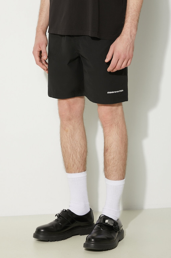 Šortky thisisneverthat Hiking Short jednofarebný čierna TN241WSOOS02