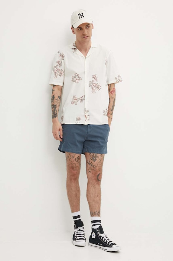Abercrombie & Fitch pantaloncini KI128.4008.233 turchese SS24