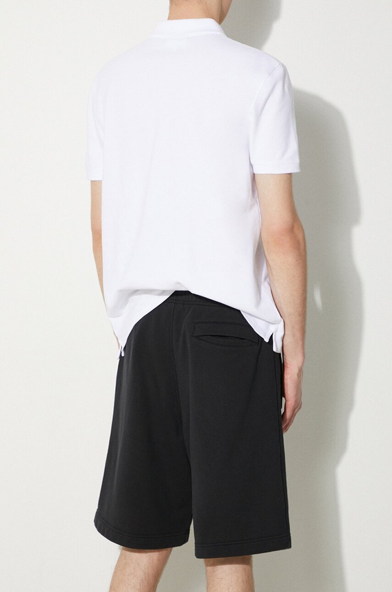 Clothing Maison Kitsuné cotton shorts Bold Fox Head Patch Oversize Jog Shorts MM01121KM0001 black