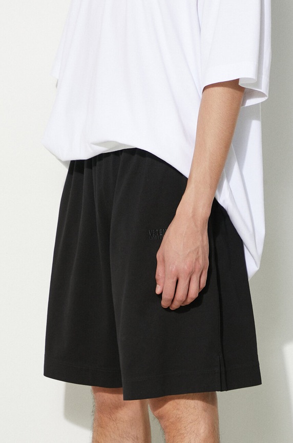Bavlněné šortky VETEMENTS Jersey Shorts UE64SS700B
