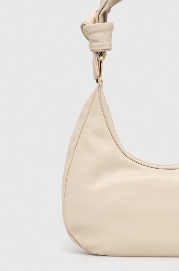 Kiegészítők Tommy Hilfiger bőr táska AW0AW16073 bézs