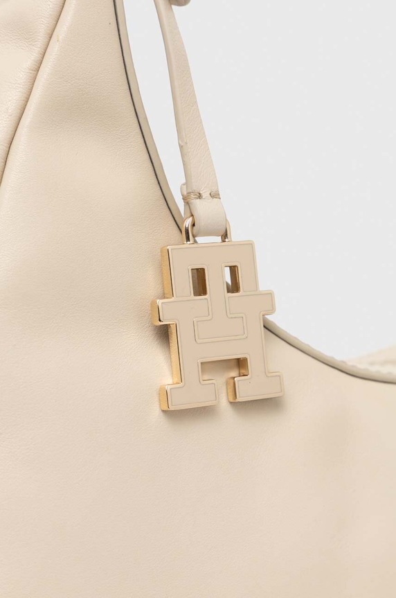 Tommy Hilfiger bőr táska bézs AW0AW16073