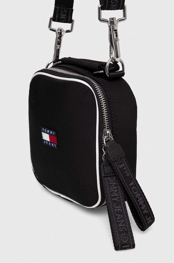Kabelka Tommy Jeans černá AW0AW16100
