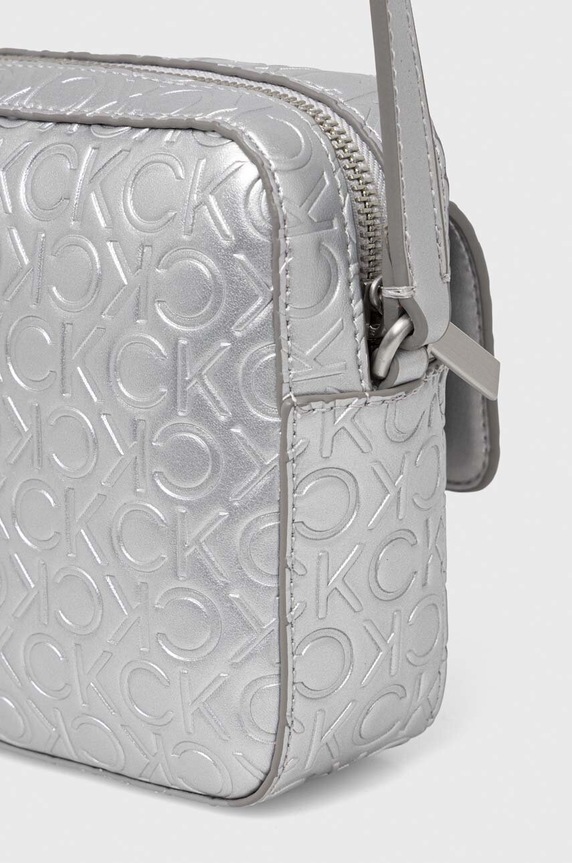 Accesorii Calvin Klein poșetă K60K611337 argintiu