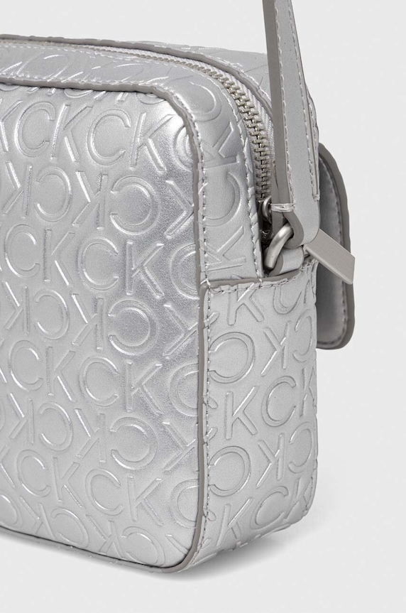 Accesorii Calvin Klein poșetă K60K611337 argintiu