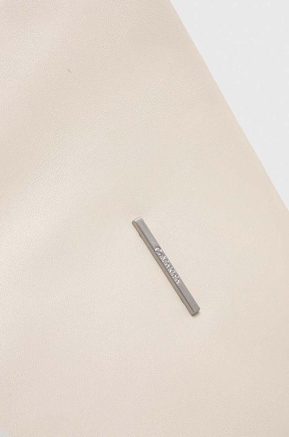 Calvin Klein torebka beżowy K60K611355