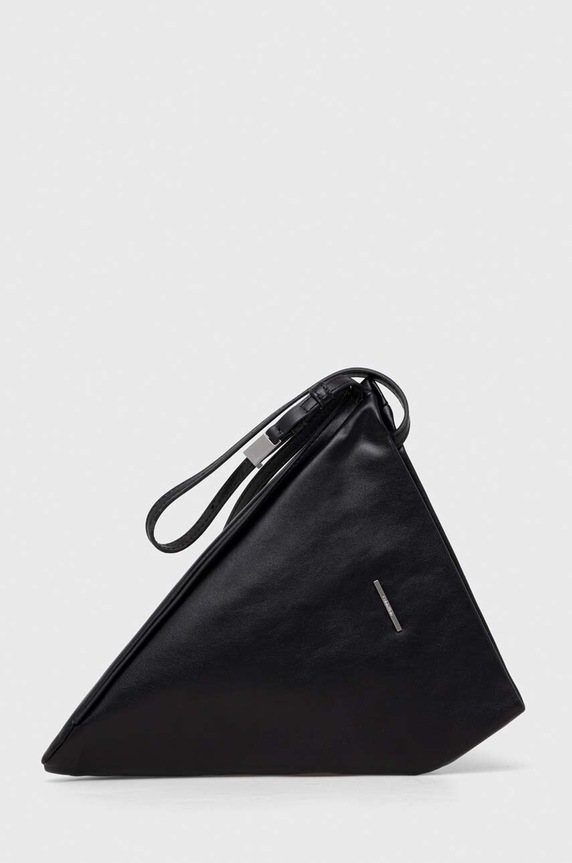 Calvin Klein torebka nie mieści A4 czarny K60K611355