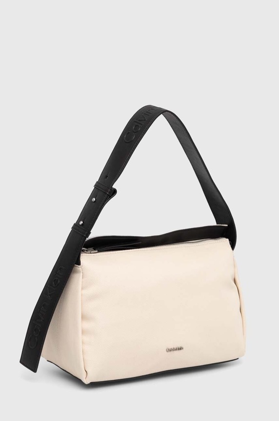 Kabelka Calvin Klein K60K611455 béžová SS24