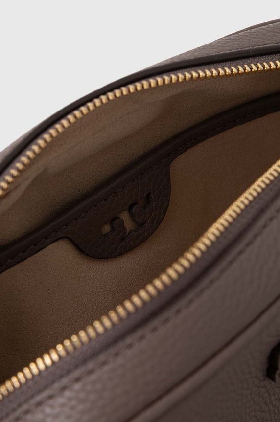 Tory Burch torebka skórzana McGraw Camera 147578.963 brązowy