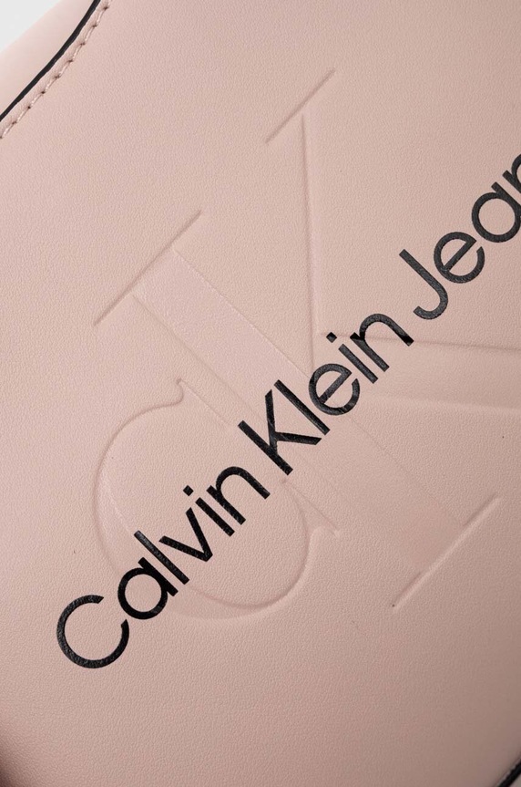 Kabelka Calvin Klein Jeans růžová K60K611548