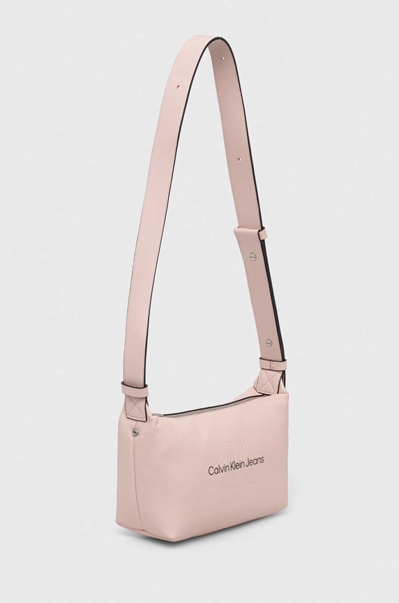 Τσάντα Calvin Klein Jeans K60K611549 ροζ SS24