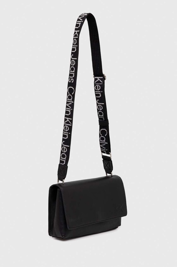Τσάντα Calvin Klein Jeans K60K611556 μαύρο SS24