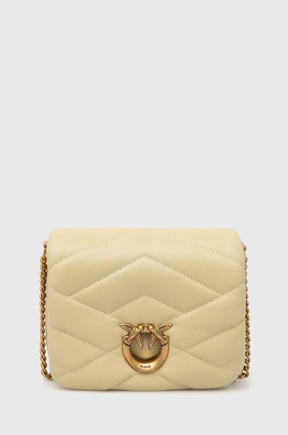 Pinko poseta de piele uni bej 101584.A1ET