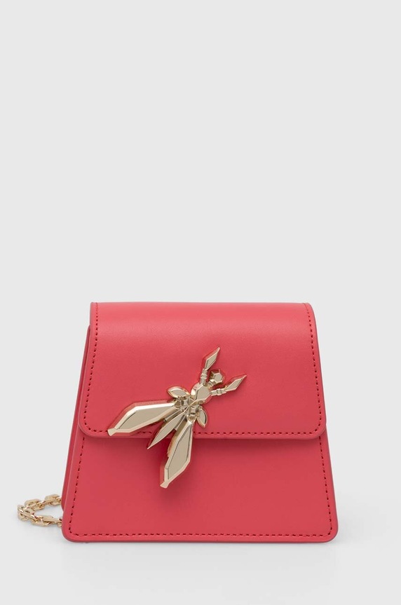 Patrizia Pepe bőr táska nappa bőr rózsaszín 8B0174.L061