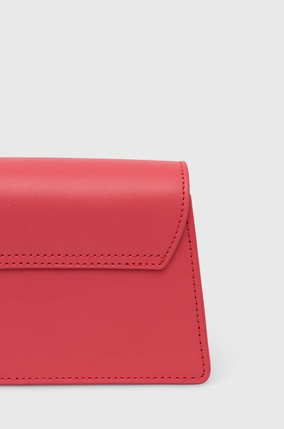 Kiegészítők Patrizia Pepe bőr táska 8B0174.L061 rózsaszín