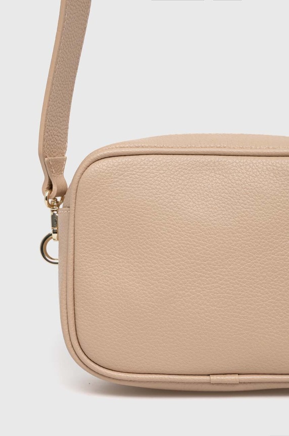 Kiegészítők Patrizia Pepe bőr táska 8B0186.L001 bézs