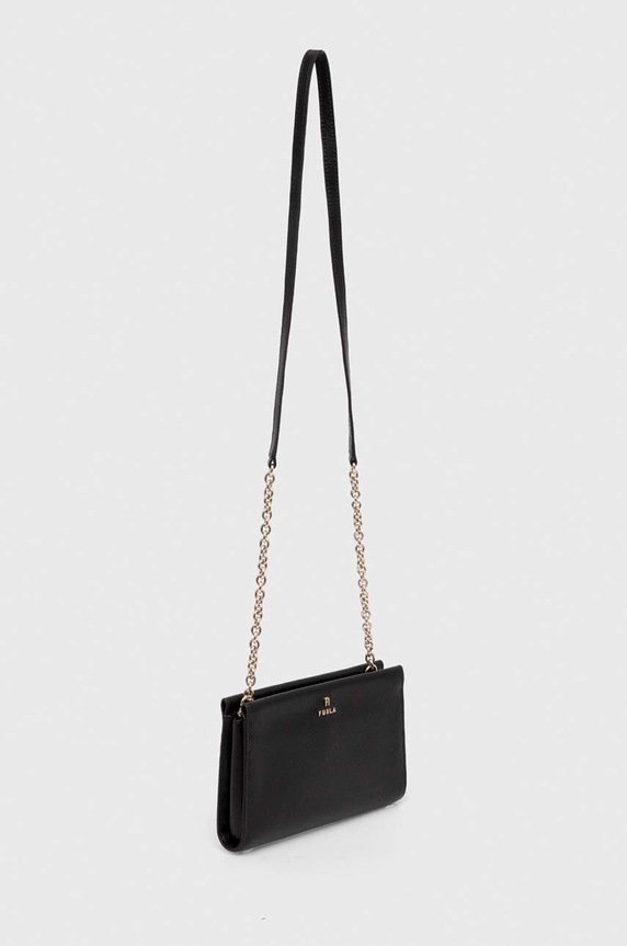 Furla torebka skórzana WE00528.ARE000.O6000 czarny SS24