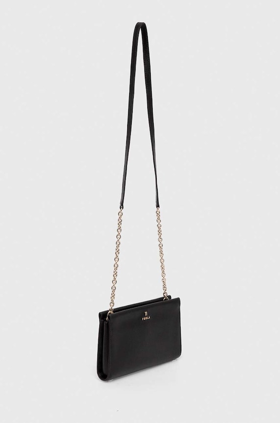 Furla torebka skórzana WE00528.ARE000.O6000 czarny SS24