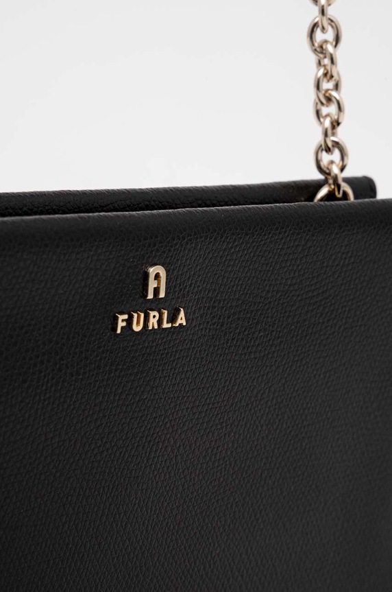 Furla torebka skórzana czarny WE00528.ARE000.O6000