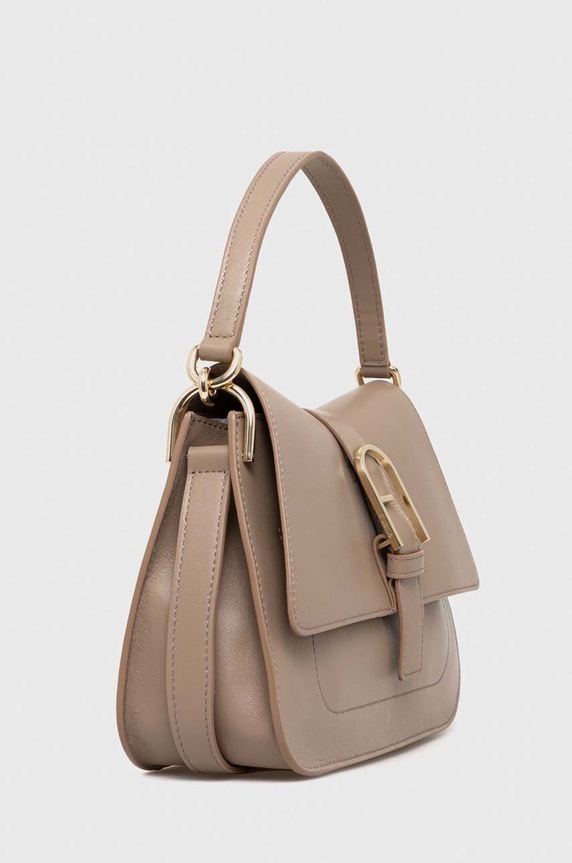 Kožna torba Furla Flow WB00996.BX2045.1257S bež AA00