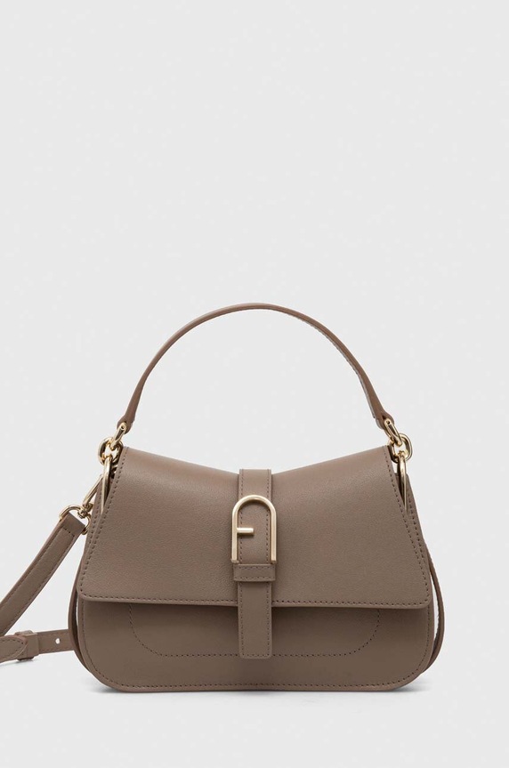 Furla poseta de piele uni bej WB01032.BX2045.1257S